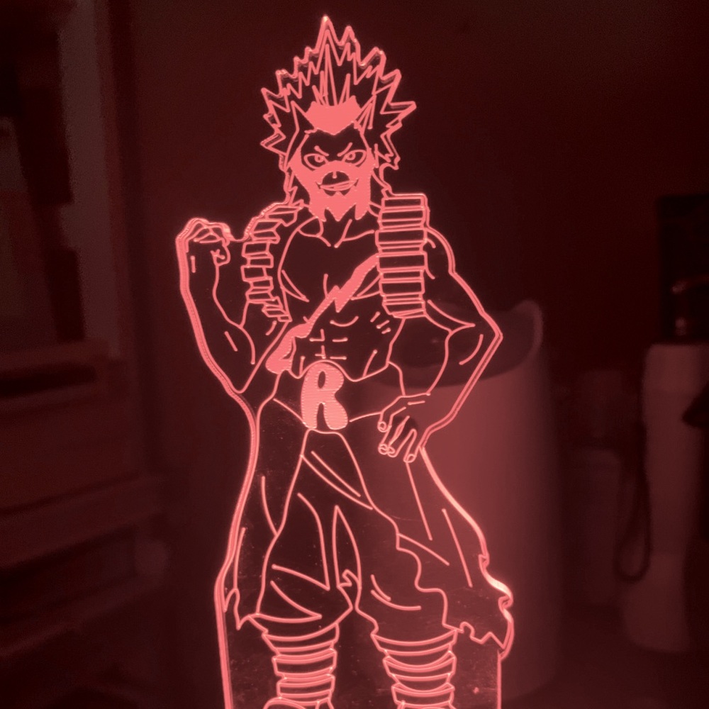 My Hero Academia Kirishima Ejiro LED lamp